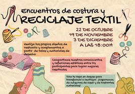 Encuentros de Costura y Reciclaje Textil en el ECJ