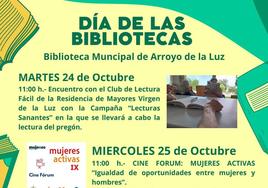 Arroyo celebra varios actos para conmemorar el Día de las Bibliotecas