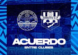 Arroyo y Coria acuerdan el precio de los partidos