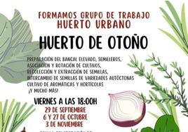 El ECJ organiza una nueva sesión con el grupo de trabajo del Huerto Urbano