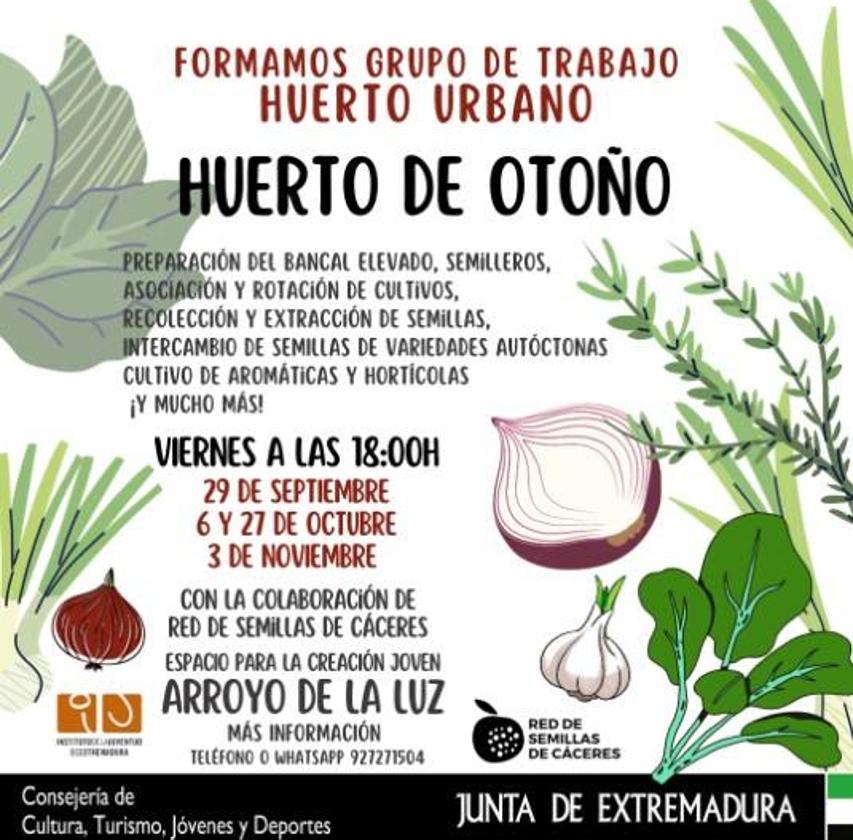 El ECJ organiza una nueva sesión con el grupo de trabajo del Huerto Urbano