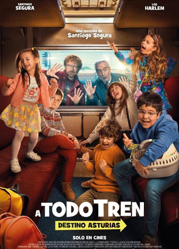 Cine en Navidad con 'A todo tren, destino Asturias'