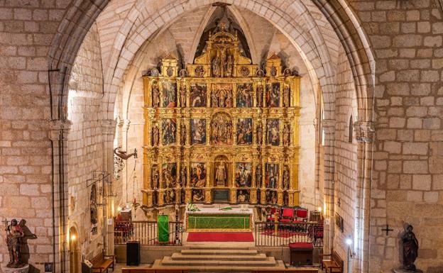 Imagen principal - Retablo de Luis de Morales en la iglesia Ntra. Sra. de la Asunción de Arroyo de la Luz. 