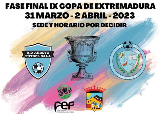 El Arroyo FS se enfrentará al CD San José FS en la Fase Final de la Copa de Extremadura