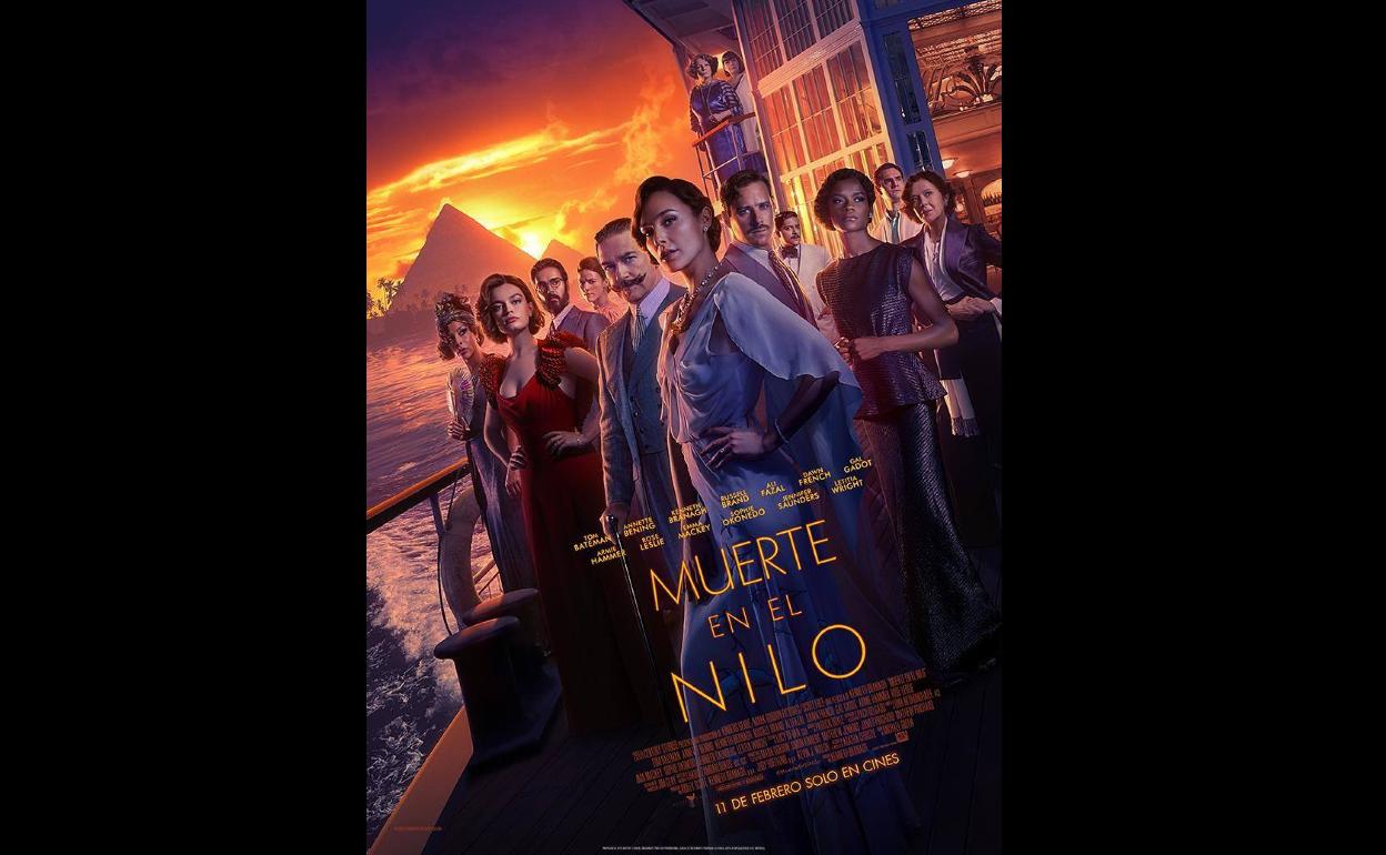 Domingo de cine con 'Muerte en el Nilo'