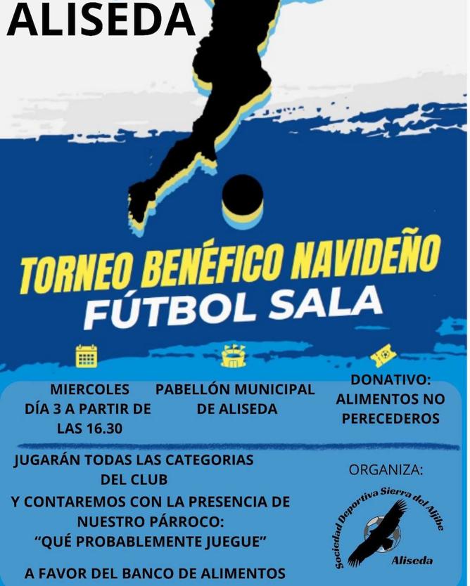 El Arroyo FS participa en el Torneo Benéfico Navideño de Aliseda