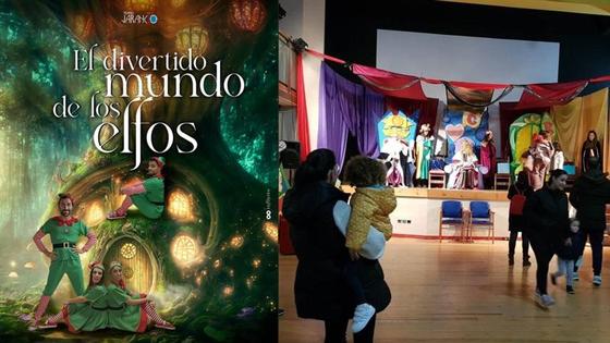 La recogida de cartas de los Reyes Magos y los elfos mágicos llegan en la víspera de la Noche de Reyes