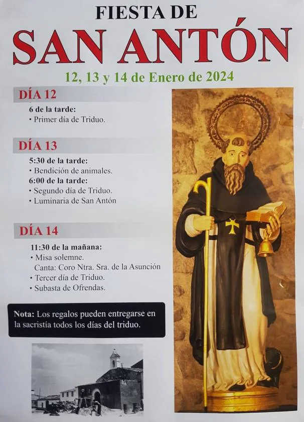 El próximo fin de semana se celebra la Fiesta de San Antón