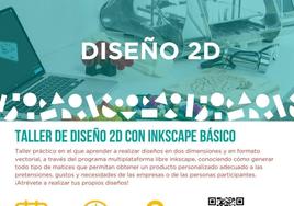 Taller de diseño 2D con Inkscape Básico en el Círcular Fab