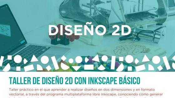 Taller de diseño 2D con Inkscape Básico en el Círcular Fab