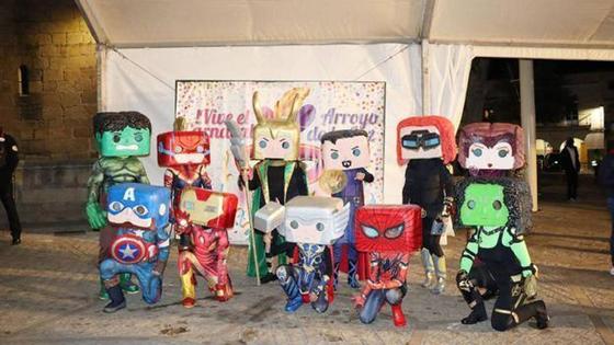 El concurso de disfraces da la bienvenida al Carnaval Arroyano