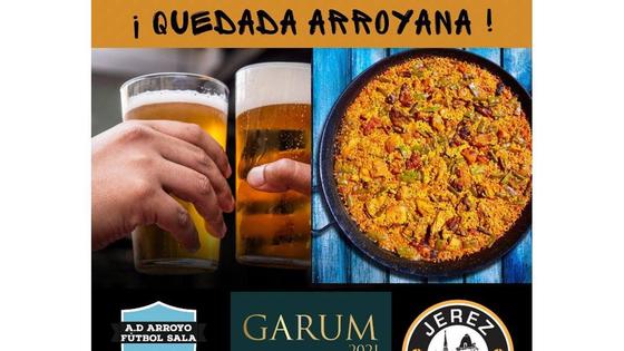 El Garum dona dos paellas para los seguidores del Arroyo FS