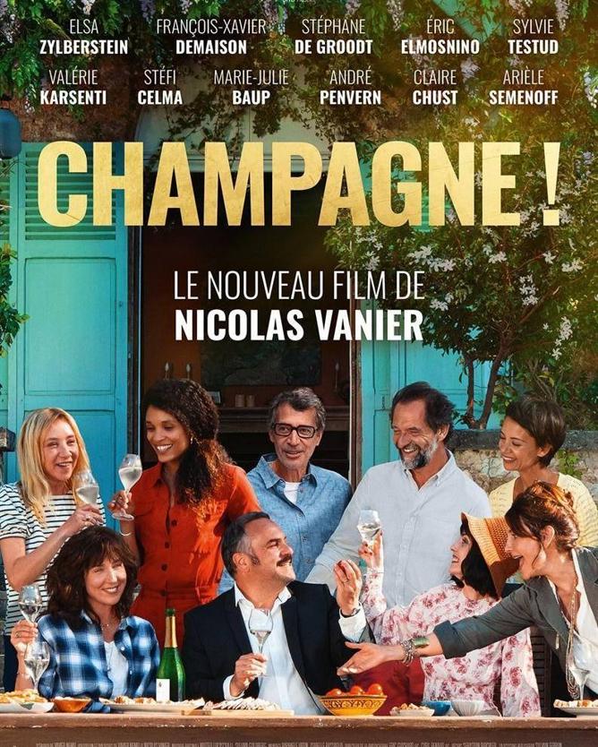 Tarde de cine con 'Champagne!'
