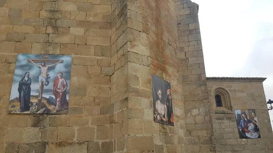 'La Luz del Divino' vuelve a la fachada de la Iglesia de la Asunción