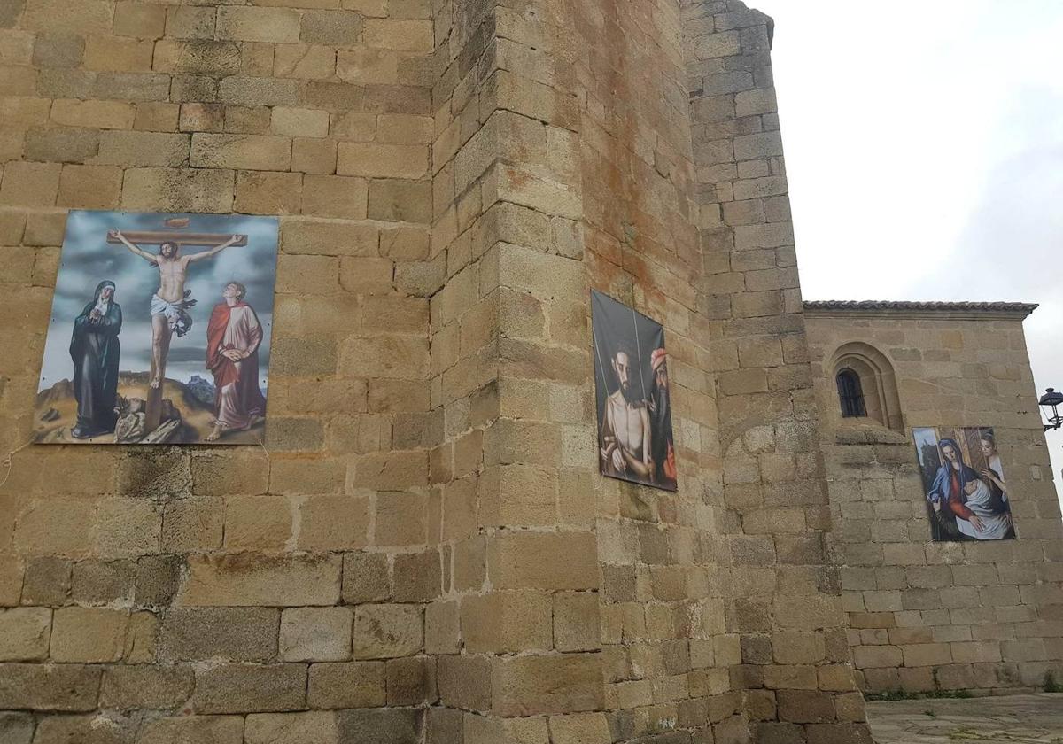'La Luz del Divino' vuelve a la fachada de la Iglesia de la Asunción