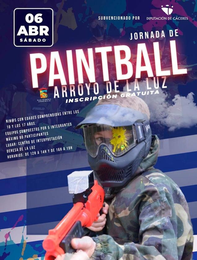 Jornada de Paintball en el Centro de Interpretación Dehesa de la Luz