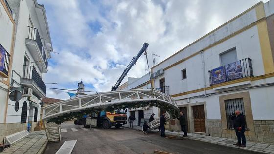 Comienzan los preparativos para recibir a la Virgen de la Luz