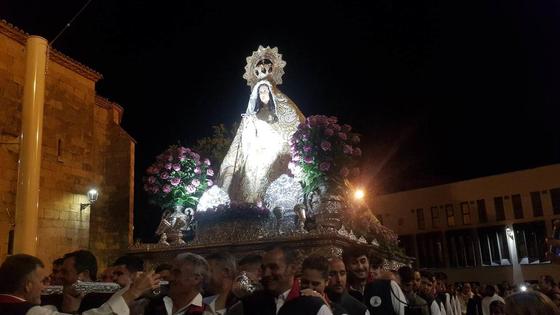 Horarios para la bajada de la Virgen de la Luz