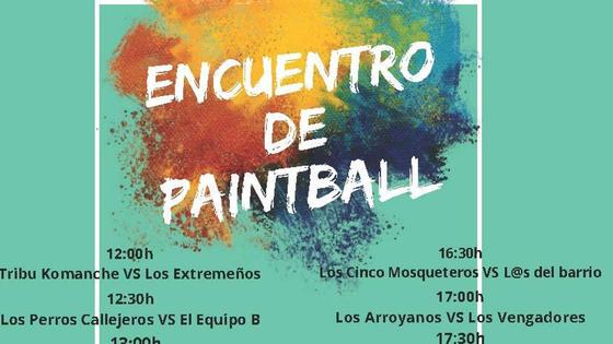 Horarios para la Jornada de Paintball