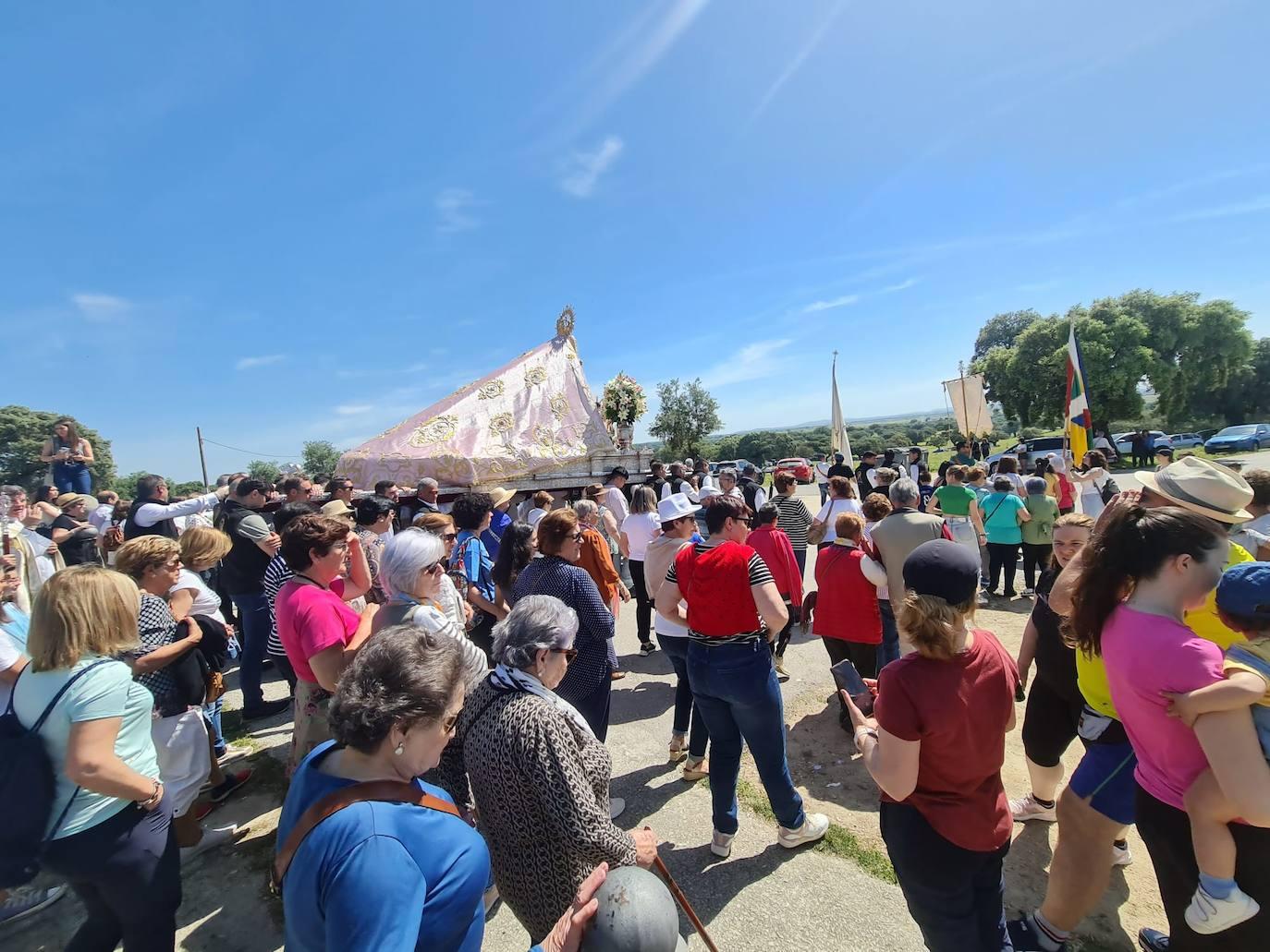 La Virgen de la Luz volvió a visitar su pueblo