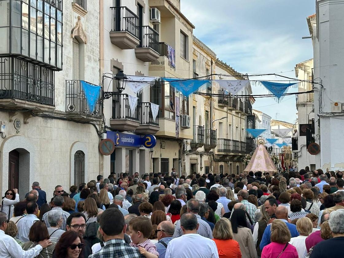 La Virgen de la Luz volvió a visitar su pueblo
