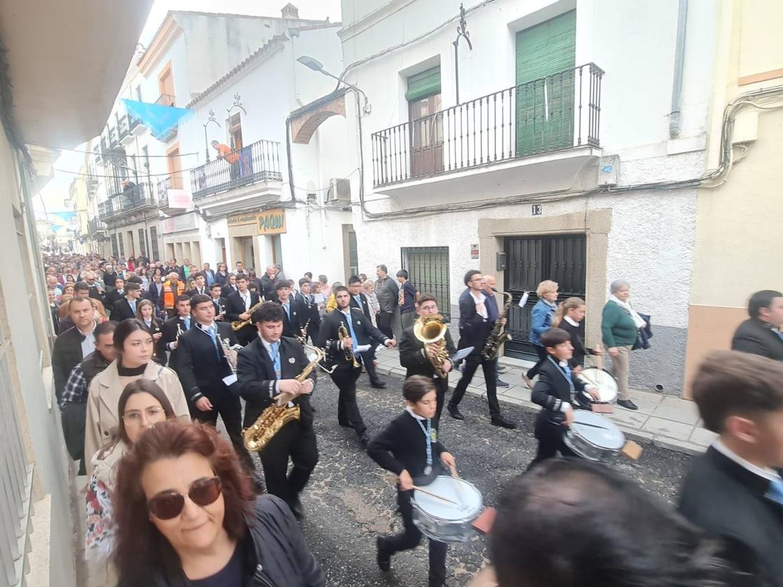 La Virgen de la Luz volvió a visitar su pueblo