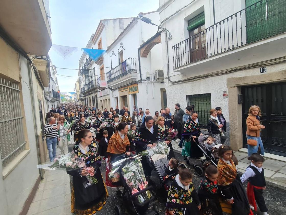 La Virgen de la Luz volvió a visitar su pueblo