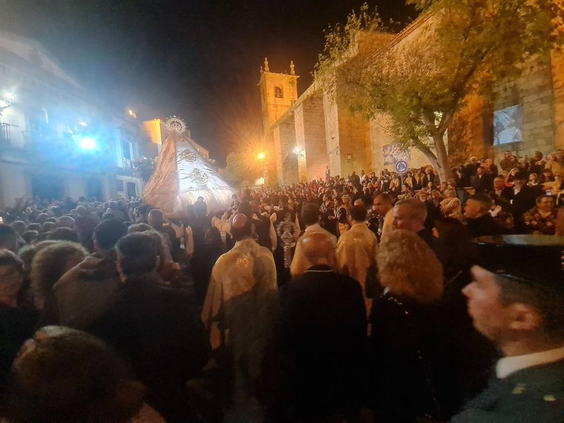 La Virgen de la Luz volvió a visitar su pueblo