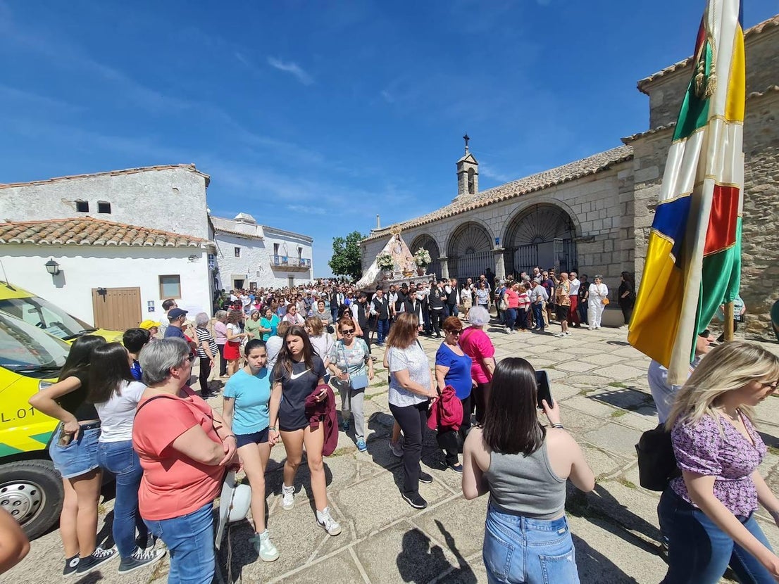 La Virgen de la Luz volvió a visitar su pueblo