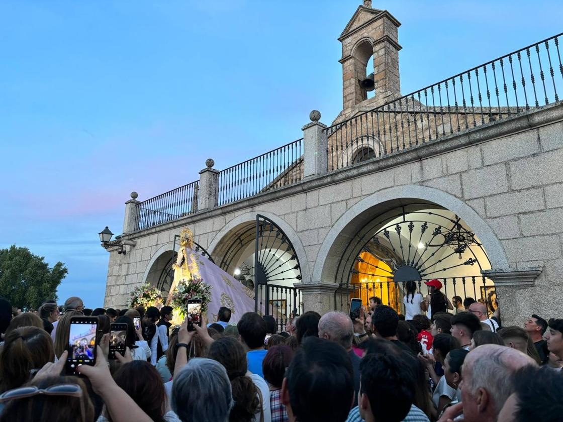 La Virgen de la Luz volvió a visitar su pueblo