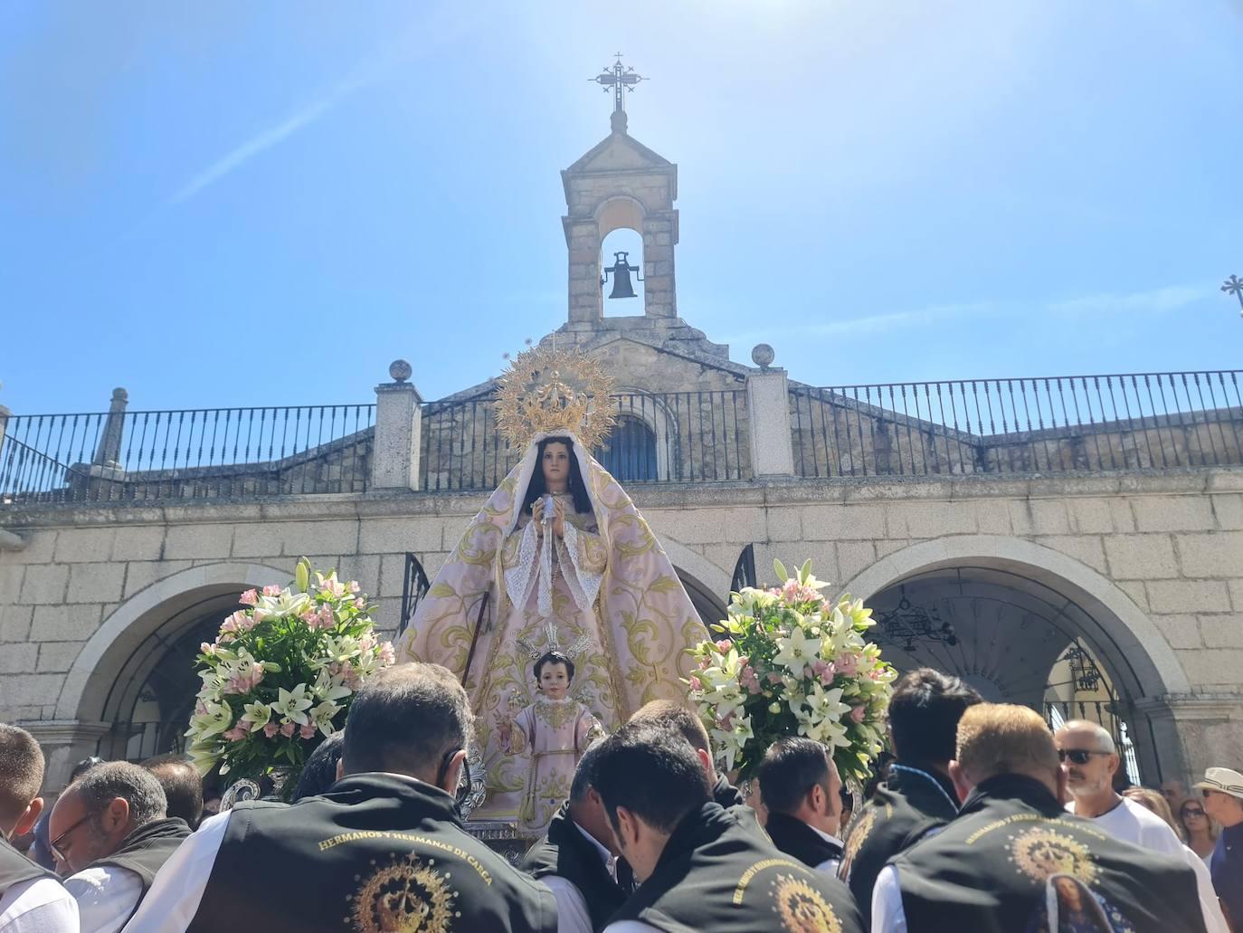 La Virgen de la Luz volvió a visitar su pueblo