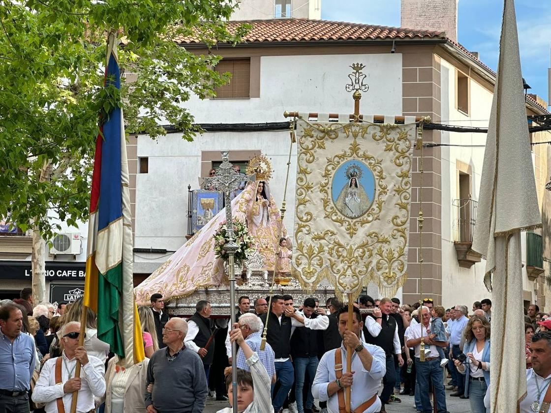 La Virgen de la Luz volvió a visitar su pueblo