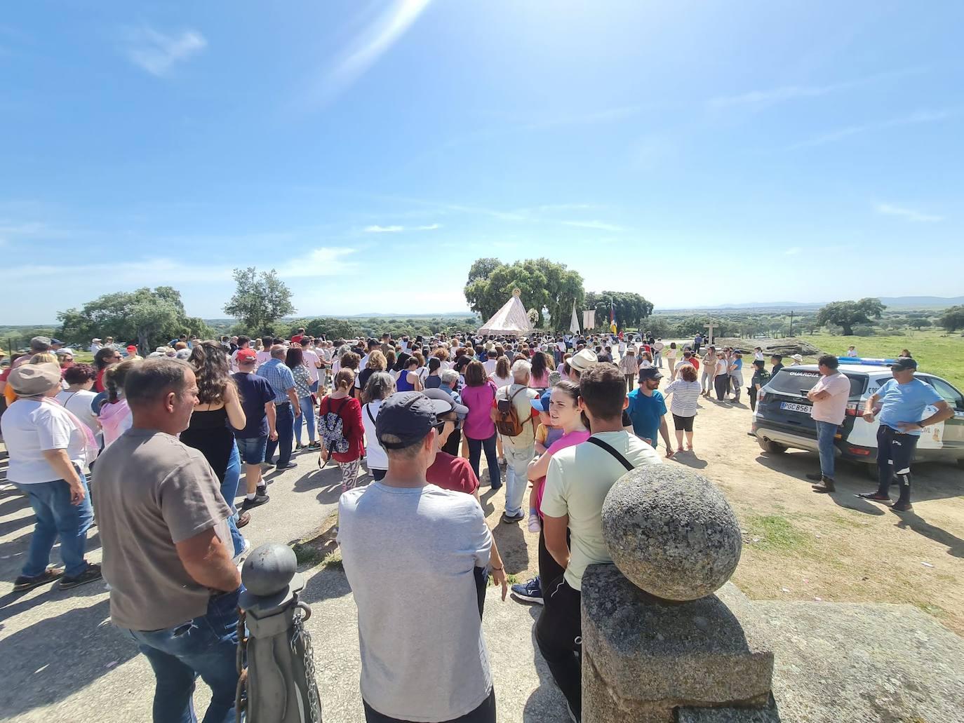 La Virgen de la Luz volvió a visitar su pueblo