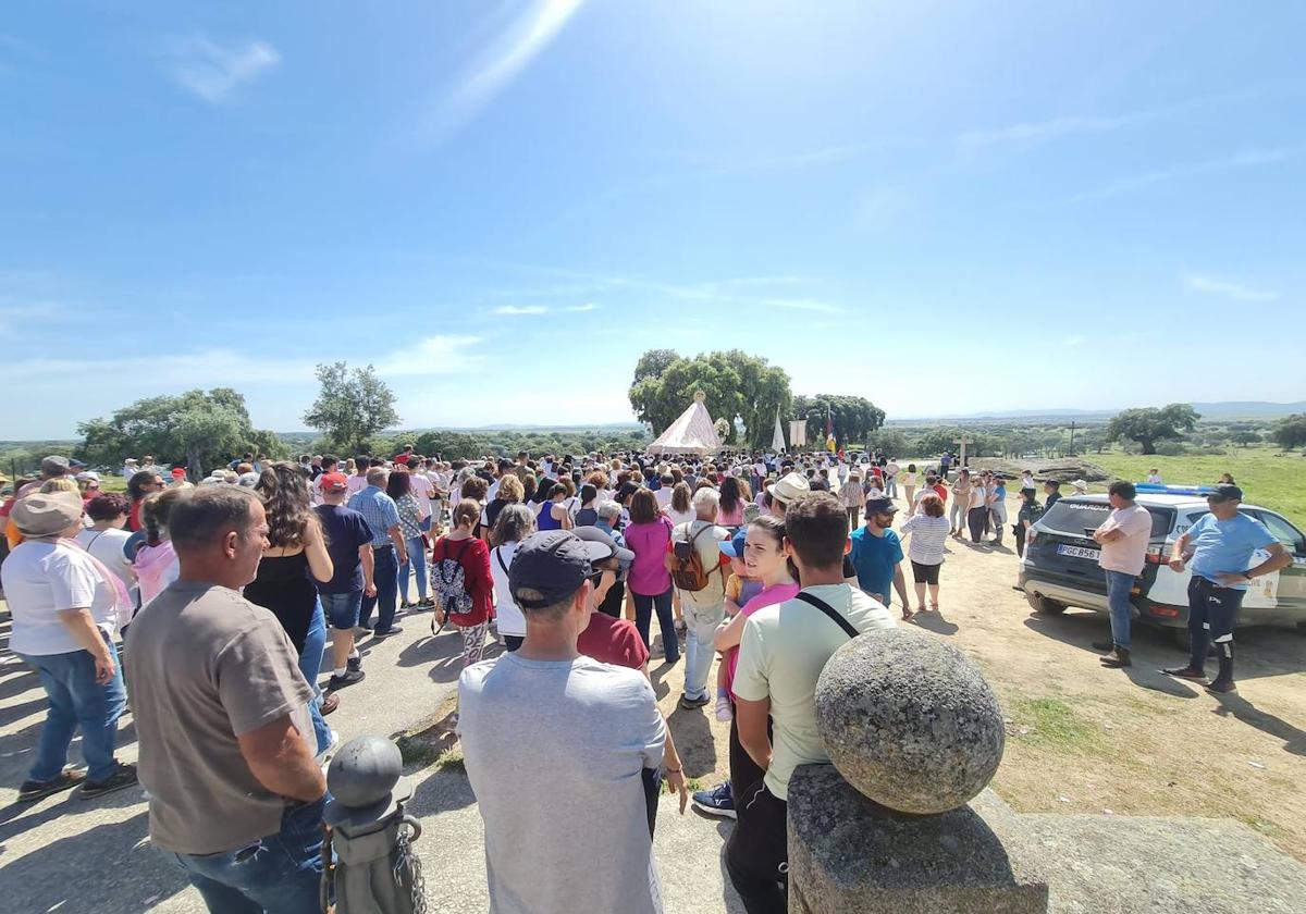La Virgen de la Luz volvió a visitar su pueblo