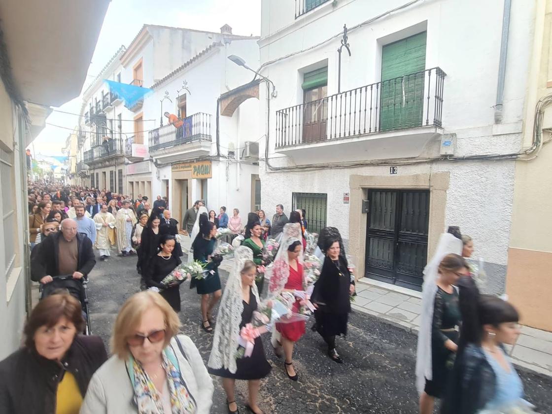 La Virgen de la Luz volvió a visitar su pueblo
