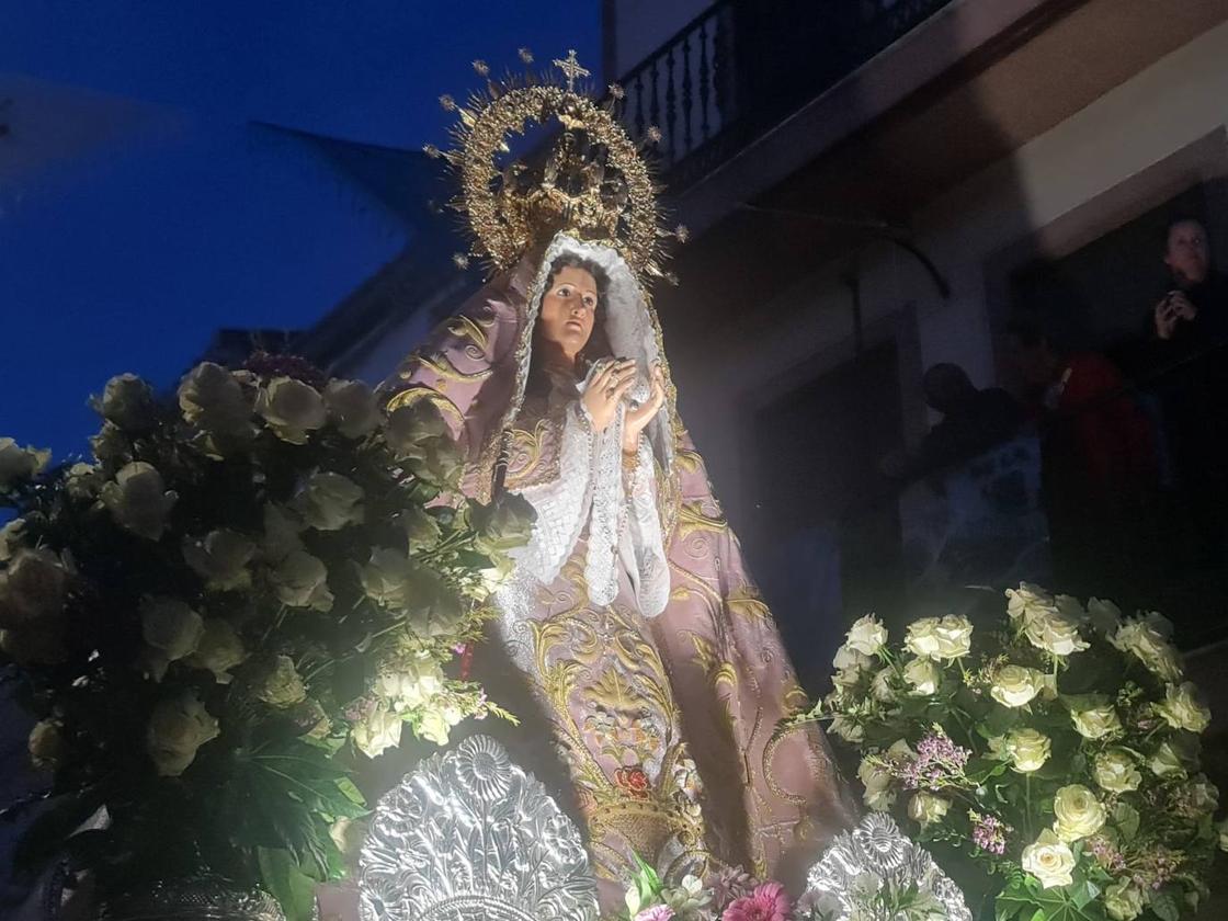 La Virgen de la Luz volvió a visitar su pueblo
