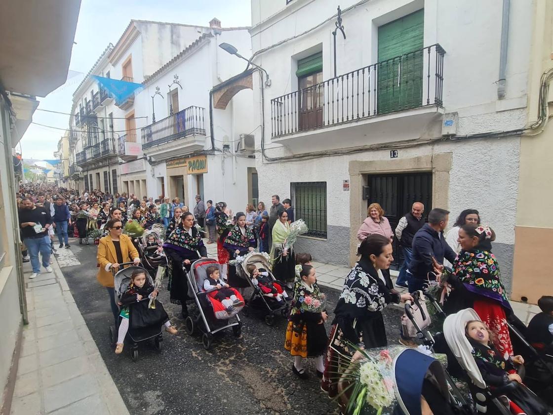 La Virgen de la Luz volvió a visitar su pueblo