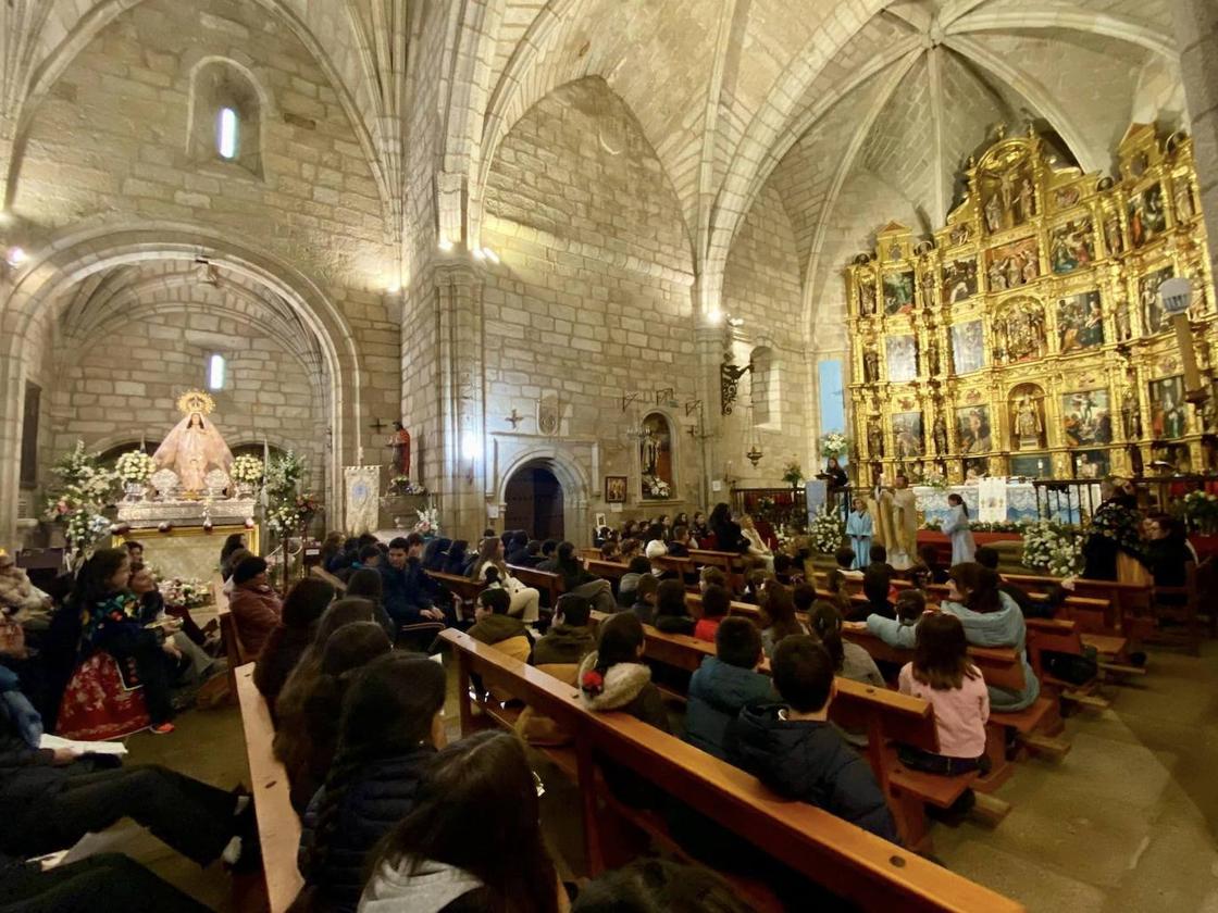 La Virgen de la Luz volvió a visitar su pueblo