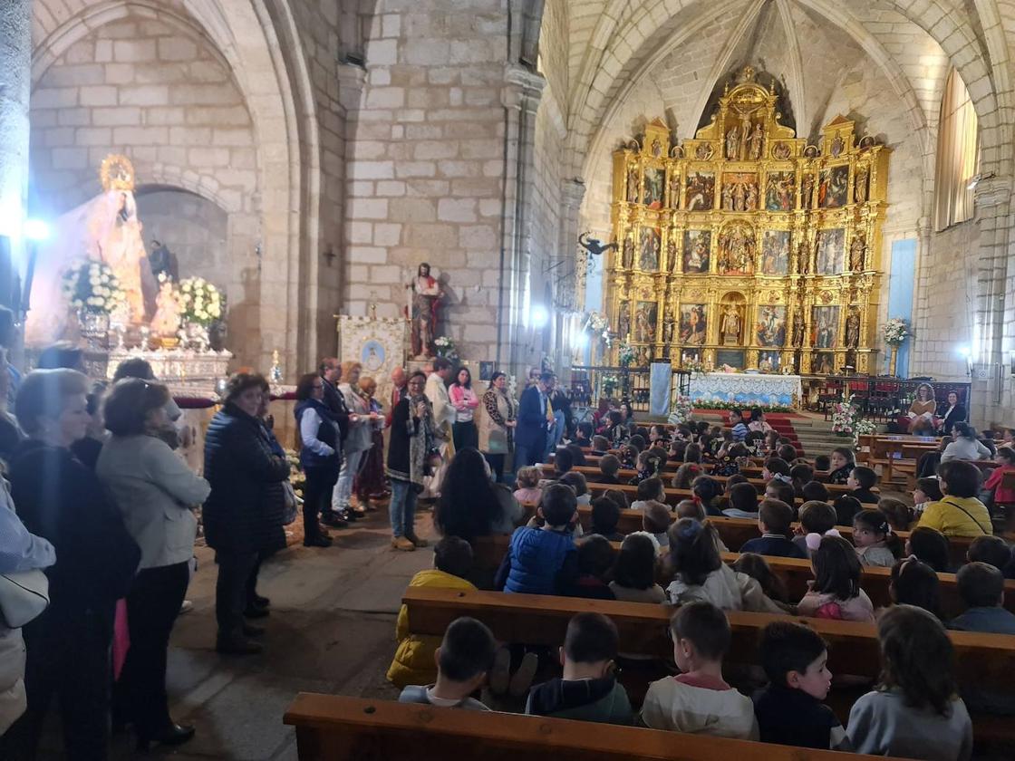 La Virgen de la Luz volvió a visitar su pueblo