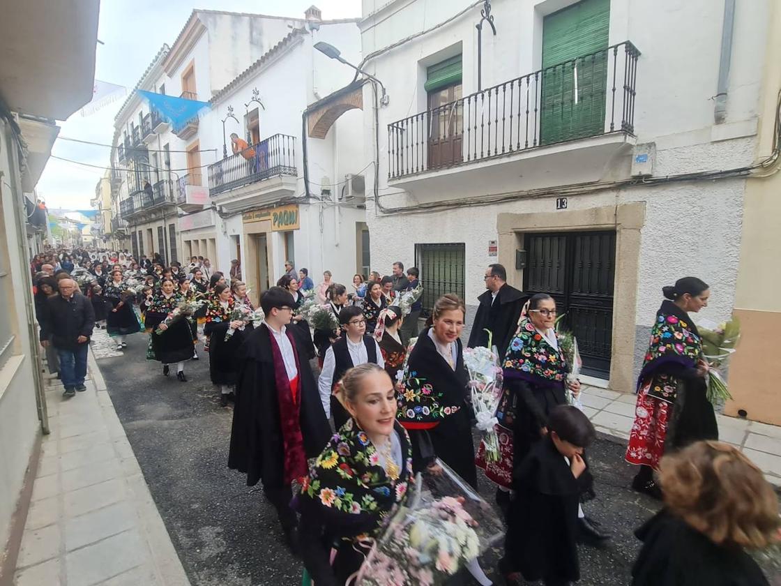 La Virgen de la Luz volvió a visitar su pueblo