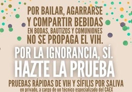 Nueva fecha para las pruebas rápidas de VIH y Sífilis en el ECJ de Arroyo de la Luz