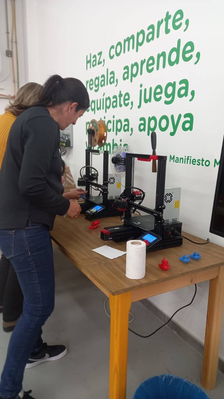 Imagen secundaria 1 - Finaliza el taller 3D que se estaba llevando a cabo en el Circular FAB