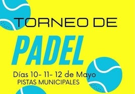 Inscripciones torneo de pádel