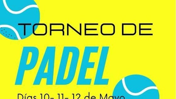 Inscripciones torneo de pádel