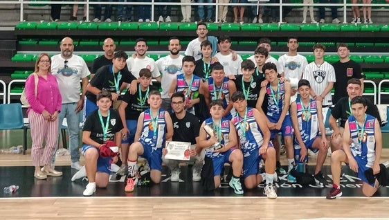 El Arroyo CB infantil, subcampeón de la Copa Diputaciones Baloncesto Masculino