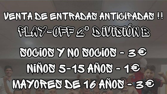 Entradas anticipadas para los play-off de fútbol sala