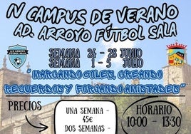 El Arroyo FS organiza de nuevo su Campus de Verano