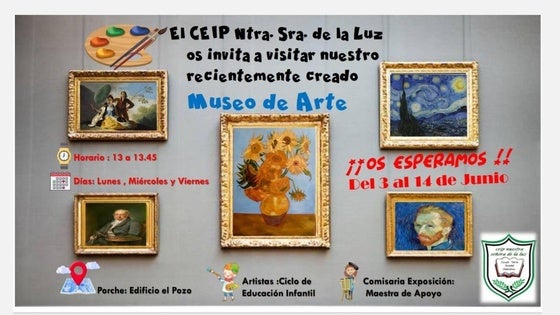 El colegio Ntra. Sra. de la Luz abre el museo 'Emoción-ARTE'