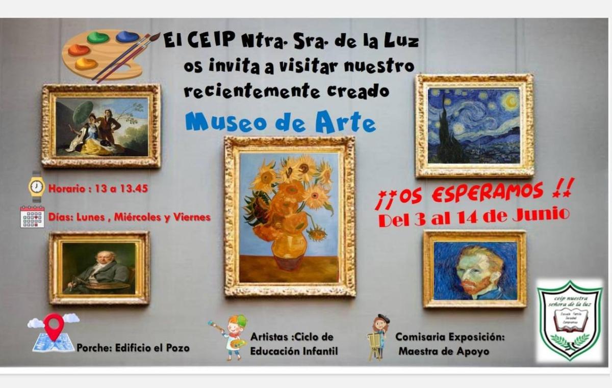 El colegio Ntra. Sra. de la Luz abre el museo 'Emoción-ARTE'