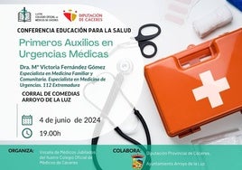 El corral de comedias acoge la conferencia 'Primeros Auxilios en Urgencias Médicas'